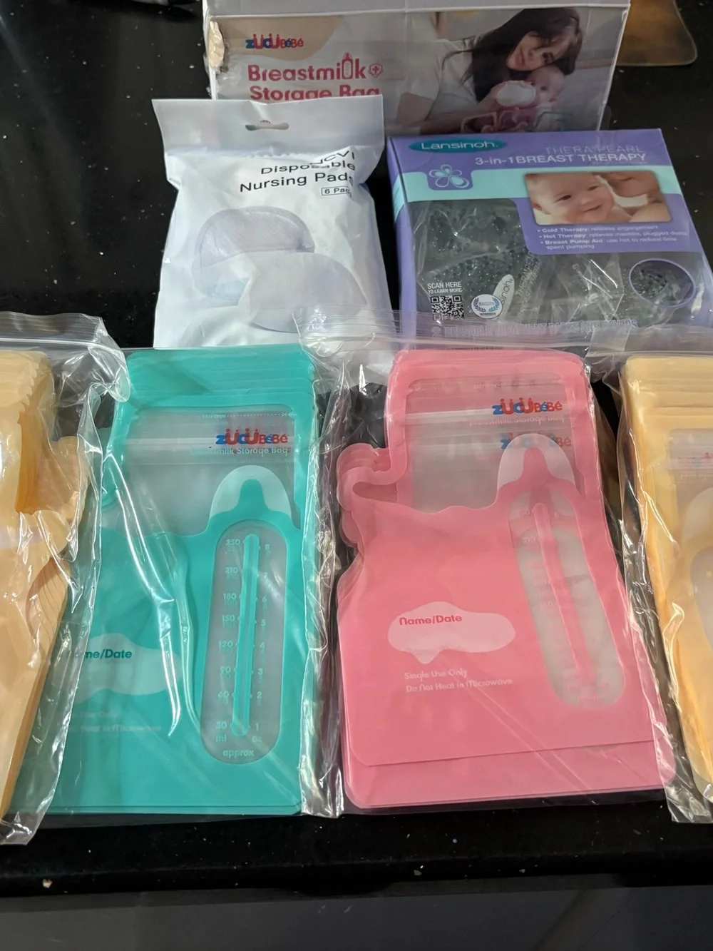Breastmilk Storage Bag - Pink take all